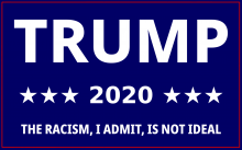 Trump 2020: The Racism, I Admit, Is Not Ideal (1×1 px, 81 KB)